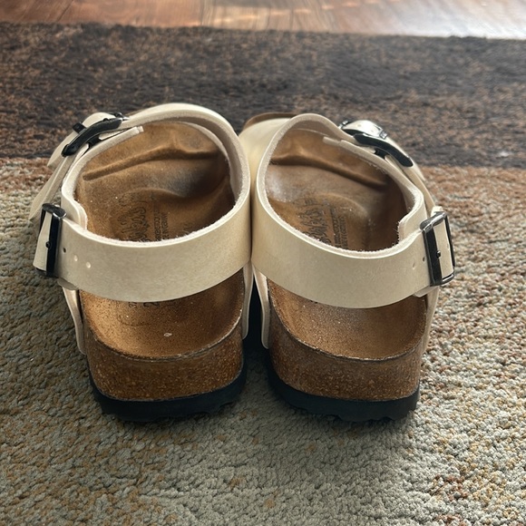 Birkenstock Champagne Le Mans Double Strap Buckle Sandal - Picture 5 of 8